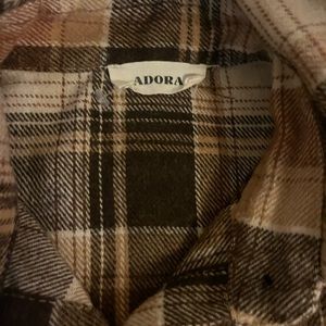 Long Flannel with side pockets